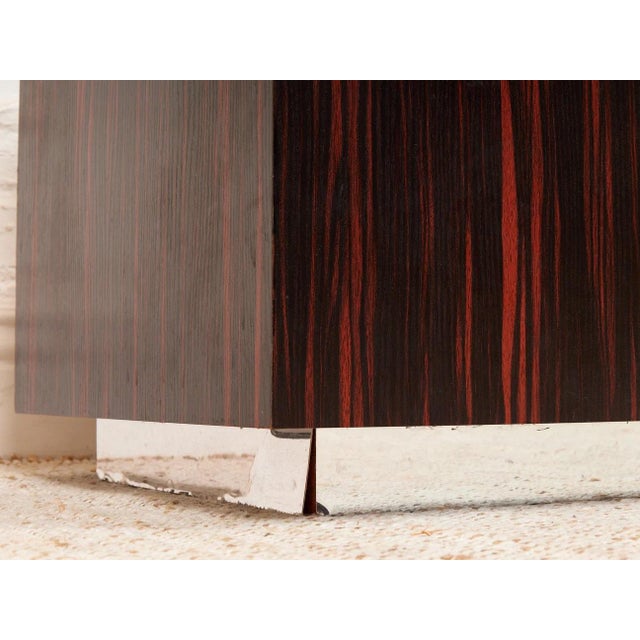 Mid 20th Century Rosewood Long Pedestal For Sale - Image 9 of 9