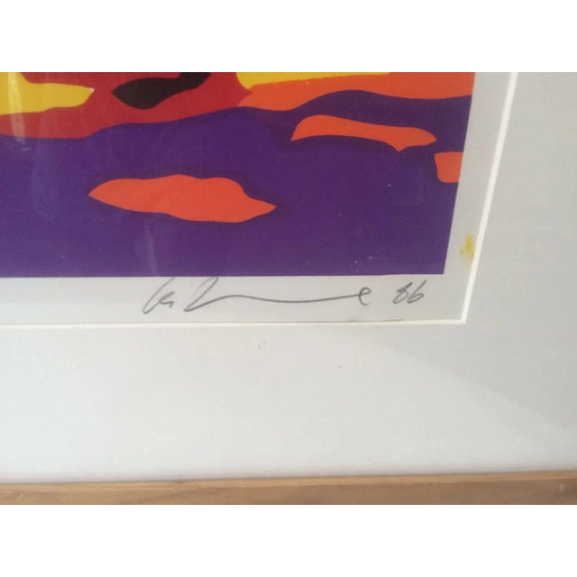 Les Levine "Appear Mirror Reflect" Silkscreen Artist Proof 3/8 For Sale - Image 4 of 6