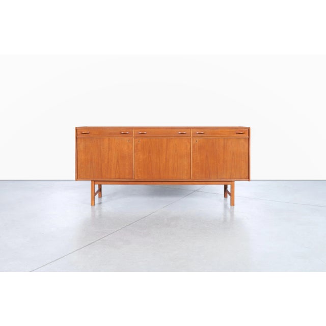 Scandinavian Modern Teak Credenza by Tage Olofsson for Ulferts Mobler, 1960s For Sale - Image 10 of 12