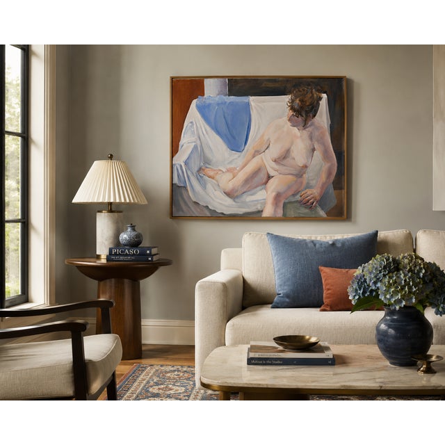 Nude on Armchair - Patrick Ross Arnold, C. 1980s For Sale - Image 10 of 11