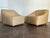 Vintage 1980's Post Modern Leather Lounge Chairs For Sale - Image 11 of 12