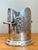 Silver Vintage English Pierced Silver Plate Wine Holder For Sale - Image 8 of 12