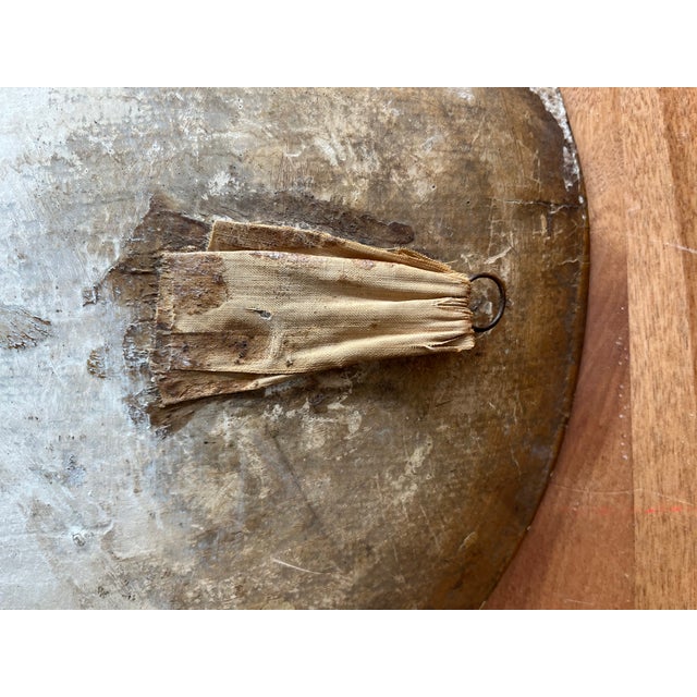 Hand Painted Paper Mache Plate For Sale - Image 10 of 10