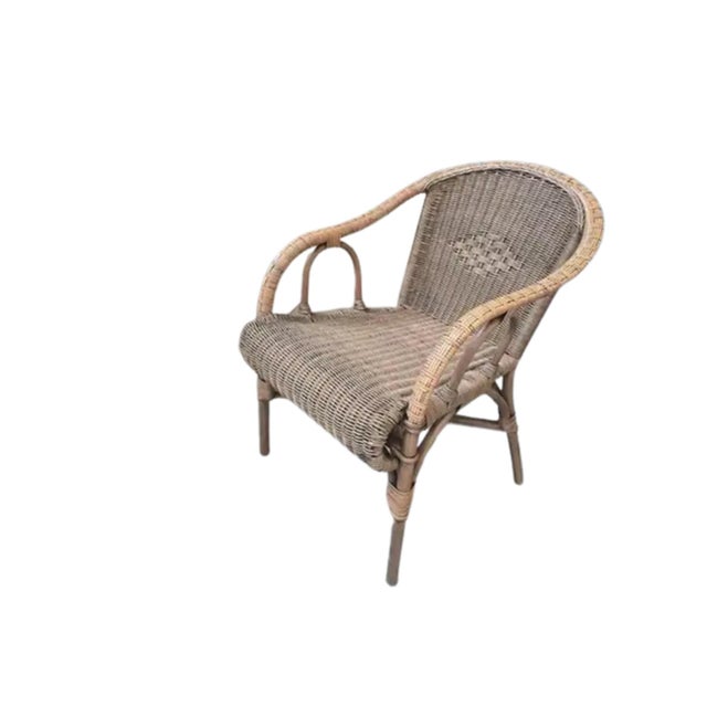 Early 21st Century Agate Model Wicker Chair, 2010 For Sale - Image 5 of 6
