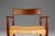 Early Danish Modern Armchair Attributed to Enjar Larsen & Aksel Bender Madsen for Willy Beck, Denmark, Circa 1950s For Sale - Image 10 of 12