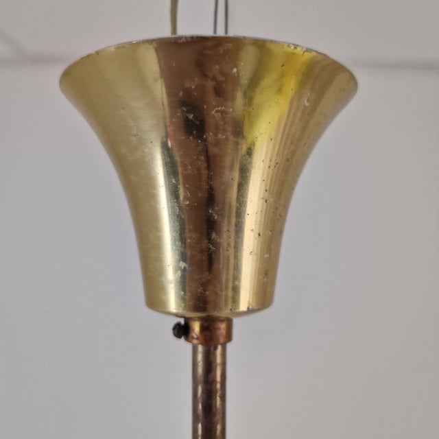 Mid-Century Modern Murano Glass Chandelier from Venini, 1960s For Sale - Image 9 of 13