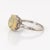 Mid 20th Century Mid 20th Century 2.75ct Natural Jelly Opal Diamond Ring Platinum Estate Fine Jewelry Size 6 For Sale - Image 5 of 7
