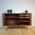 Teak Sideboard with Retractable Doors by Kai Kristiansen Denmark, 1960s For Sale - Image 10 of 11