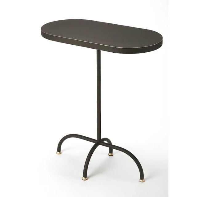 Cleo Accent Table, Black For Sale In Chicago - Image 6 of 6