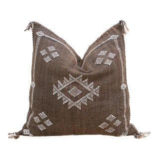 Sahara Silk Rug Pillow For Sale