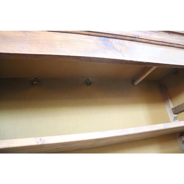 Antique Wardrobe in Poplar Wood, 1800s For Sale - Image 16 of 18