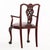 Rare Set of 12 English Chippendale Style Mahogany Armchairs, C. 1900. For Sale - Image 4 of 7