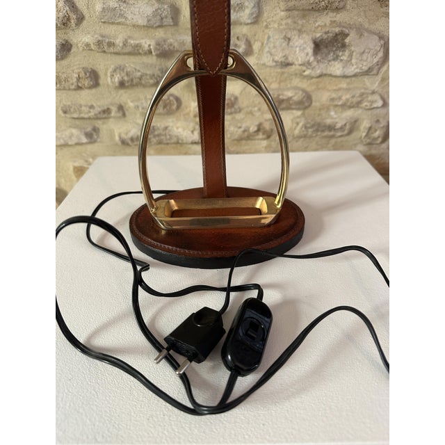 Lamp attributed to Jacques Adnet, 1950s For Sale - Image 18 of 18