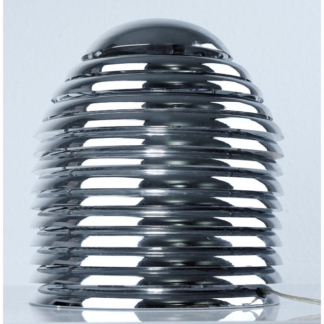 Mid-Century Modern Saturno Chrome Lamp by Kazuo Motozawa for Staff, 1970s For Sale - Image 3 of 10