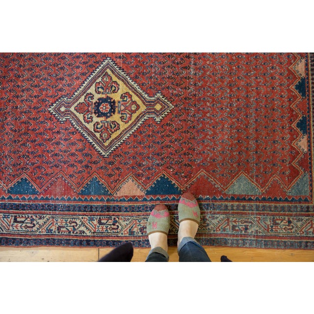 Old New House Vintage Serbend Rug - 4'3" x 7' For Sale - Image 4 of 12