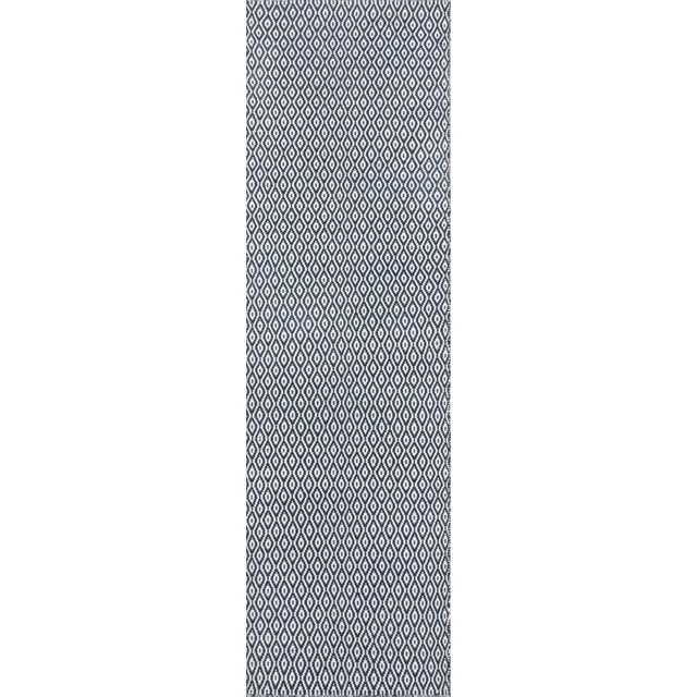 2020s Erin Gates by Momeni Newton Davis Navy Hand Woven Recycled Plastic Indoor Outdoor Rug 9' X 12' For Sale - Image 5 of 6