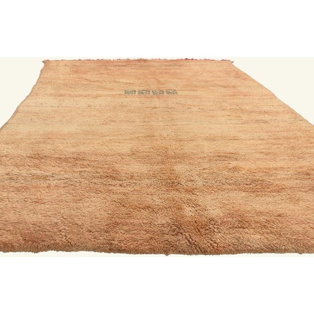 Contemporary Vintage Beni MGuild Moroccan Rug, 06'02 X 09'10 For Sale - Image 3 of 10