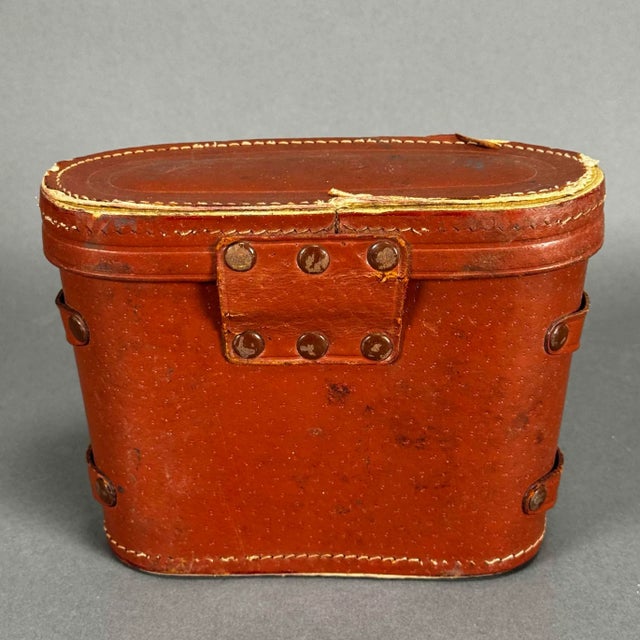 Vintage 60's Atco Binoculars With Case No. 43620 Fully Coated Optics