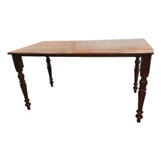 19th Century French Provincial Cherry Farm Table For Sale