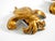 Fleur-De-Lis Wall Lamps in Gold-Plated Metal by Hans Kögl, 1970s, Set of 2 For Sale - Image 12 of 18