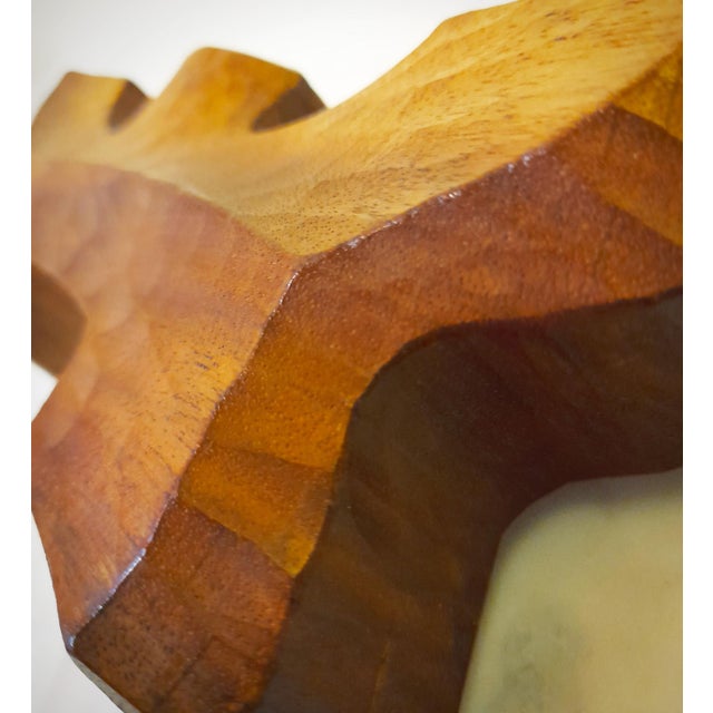 Reversible Anthroposophical Candleholder in Lemon Tree For Sale - Image 16 of 18