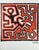 Keith Haring Limited Edition Lithograph Numbered in Pencil - 80 of 150 After Authorization stamps: Impressed Oringinal...