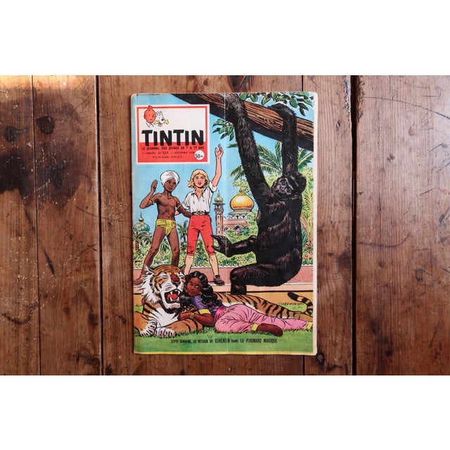 Paper Original Le Journal De Tintin No. 529, December 11, 1958 – Tintin Au Tibet For Sale - Image 7 of 7