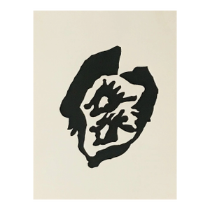 Jean Arp Woodcut Untitled B9 Published 1982