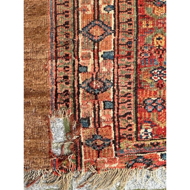 19th Century Serab Runner Fragment from Bobyrugs For Sale - Image 10 of 17