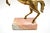 Metal Italian Artist, Horse Sculpture, 1970, Bronze on Marble Pedestal For Sale - Image 7 of 10