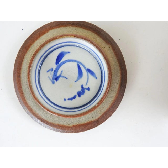 1987 v Chin Vorakit Chinookoswong Stoneware Studio Pottery Jar With Lid For Sale In Seattle - Image 6 of 9