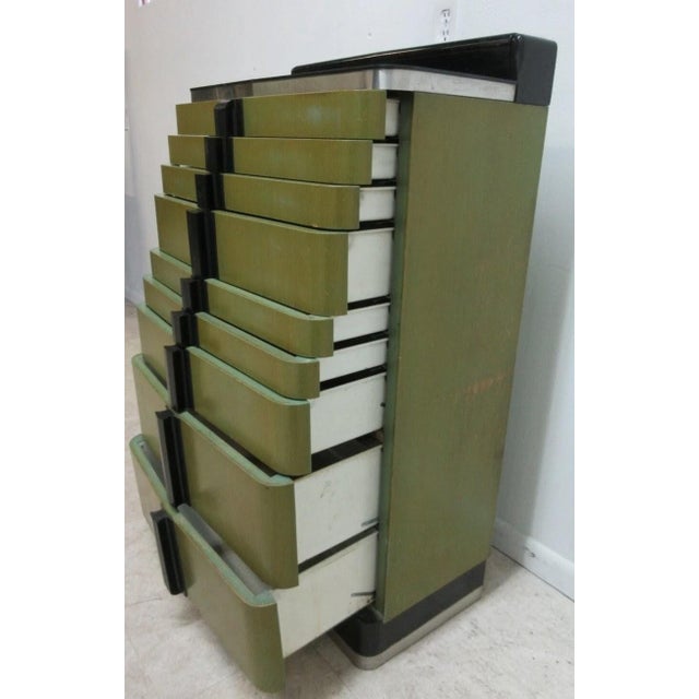 nice shape. minor wear . some age related wear from years of use. see more dental cabinets in our chairish store. .....