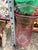 Mid-Century Modern 1970s Pink Depression Glass Large Vase For Sale - Image 3 of 6