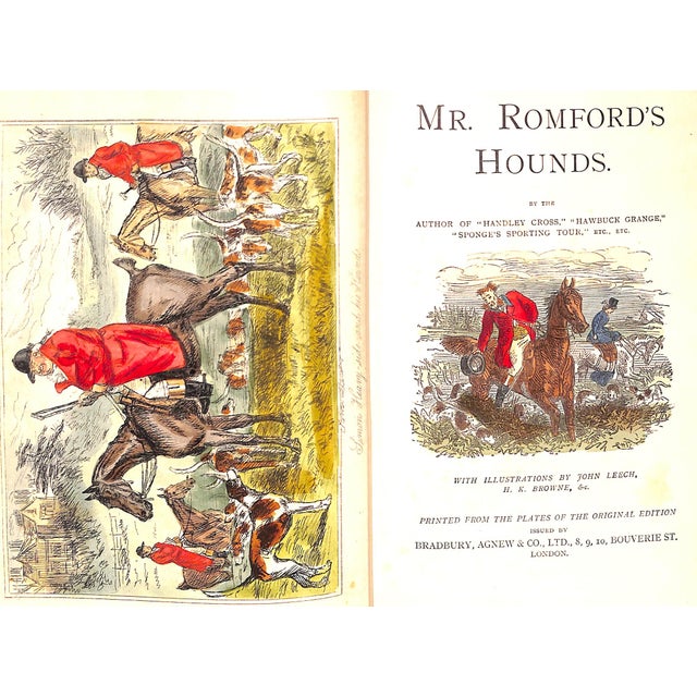 SURTEES, Robert S. [405] pp. Bradbury, Agnew & Co., Ltd. 1926 8 1/8" x 6" w/ illustrations by John Leech Robert Smith...