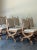 Brutalist 1960s German Wedge Joint Dining Chairs - 6 For Sale - Image 3 of 7