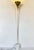 Elegant vintage 1970 floor lamp entirely in brass with white marble base. Origin: Italy Dimensions: Base diameter: 15 cm -...