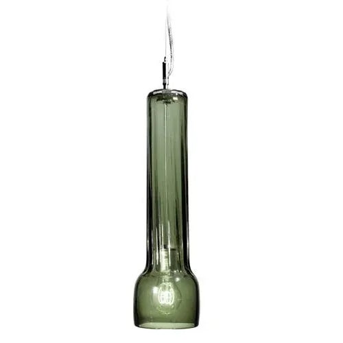 Tempo Beam Pendant Light from the Flashlight Collection in Emerald For Sale - Image 4 of 4