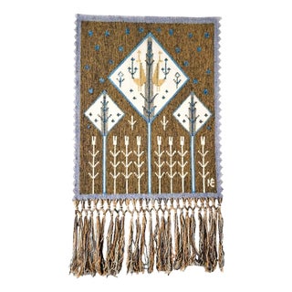 Handwoven Tapestry or Rug by Eva Nemeth, 1960s For Sale