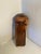 1920s Antique Hand Carved Wood Lion Head 14"x5" Architectural Salvage Corbel Pilaster Fragment For Sale - Image 5 of 6
