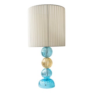 Italian Murano Glass Table Lamp, 1990s For Sale