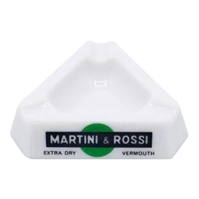 Vintage Martini & Rossi French Ashtray For Sale