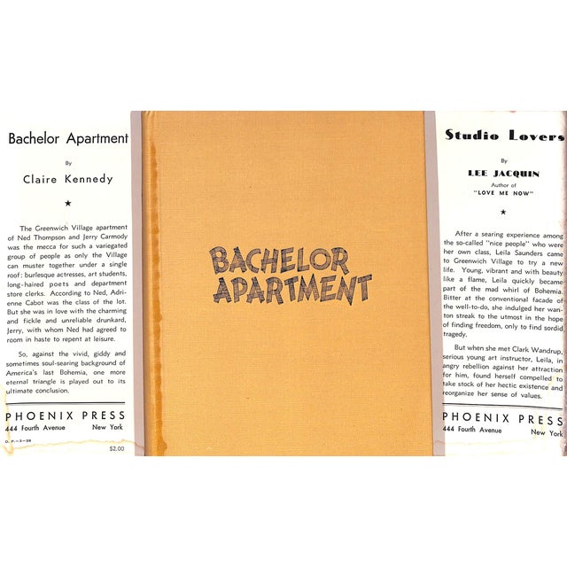 KENNEDY, Claire SIGNED on FFEP [256] pp. Phoenix Press 1938 7 3/4" x 5 3/4"