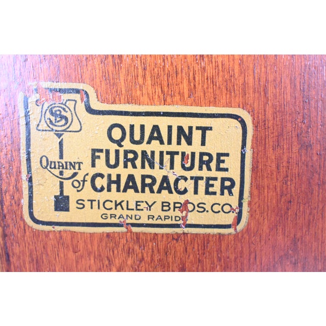 Stickley Brothers “Quaint” Cherry Bookcases, Grand Rapids, Circa 1920s, a Pair | Newly Refinished For Sale - Image 17 of 17