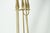 Vintage Solid Brass Fireplace Tool Set- 5 Piece For Sale - Image 6 of 9