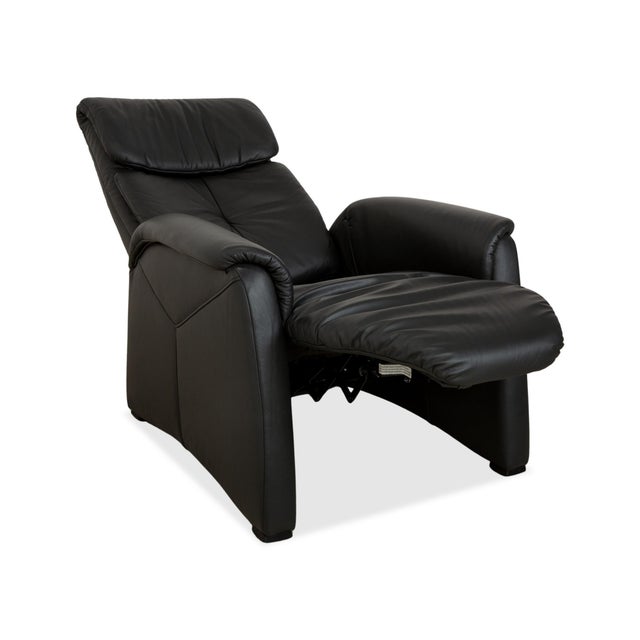 Model 4978 3-Seater Sofa, 2-Seater Sofa and Armchair in Anthracite Leather from Himolla, Set of 3 For Sale - Image 6 of 18