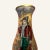Art Nouveau Antique Limoges Hand-Painted Enamel on Copper Vase For Sale - Image 3 of 9
