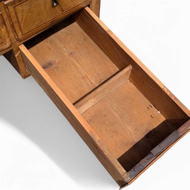 Antique Desk – Lombardy Louis XVI Era Desk, Vintage Writing Table, Elegant Office Furniture, 18th Century Desk For Sale - Image 9 of 18