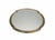 Vintage Oval Wall Mirror, 1950 For Sale - Image 4 of 5