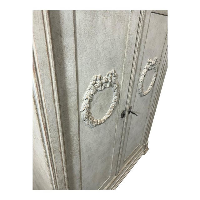 Antique Swedish Buffet in Pine For Sale - Image 5 of 10