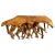 Contemporary Organic Teak Root Console Table For Sale - Image 3 of 9